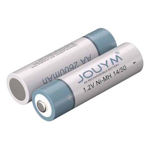 2-Pack Pilas Recargables AA 1.2V NiMH 2600mAh miniatura 1