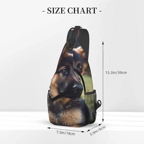 Bolso cruzado tipo sling para trekking y viajes miniatura 3