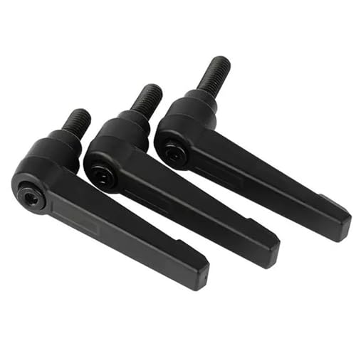 Lfang-Zp{g M4 M5 M6 M8 M10 M12 M16 Clamping Lever Machinery Adjustable Handle Locking External Male Thread Knob Handle Screws B