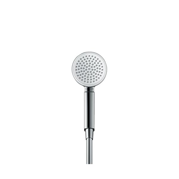 hansgrohe Crometta 100 Duschkopf, Weiß/Chrom – Bild 3