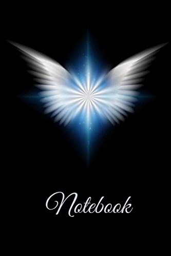 NOTEBOOK: Angel notebook with 120 lined pages 6” x 9” perfect for everyday use | A journal with perfectly spaced lines to leave plenty of room for writing | Angel composition notebook