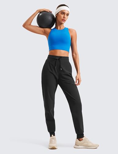CRZ YOGA Casual Workout Jogger for Women 28.5" - Tapered Lightweight Stretch Athletic Outdoor Pants with Pockets3