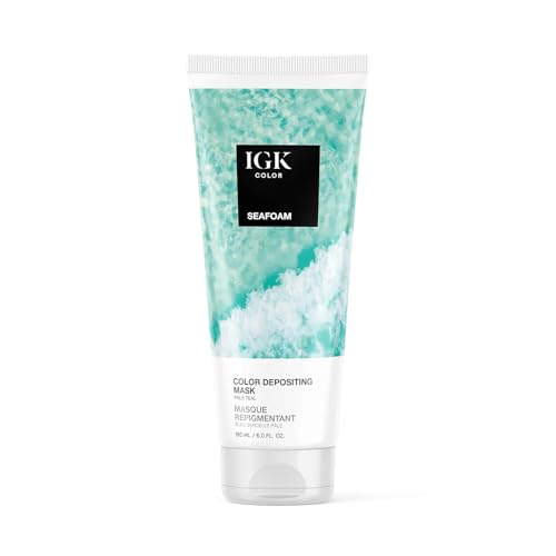 IGK Hair Gloss Toner & Color Mask Pale Teal Seafoam