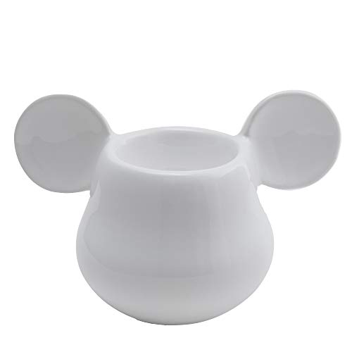 Joy Toy 62144 Mickey Mouse 3d Huevera 11 x 7 x 7 cm, color blanco