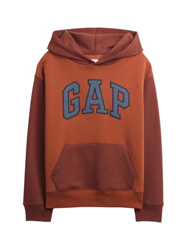 GAP Boys' Fashion Logo Pullover Hoodie