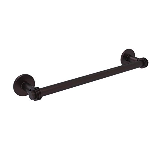 Get Discount Offer Allied Brass 2051D/24-ABZ Continental Collection 24 Inch Dotted Detail Towel Bar, 24-Inch, Antique Bronze