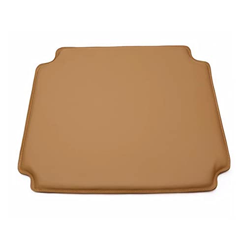 Forsho Seat Cushion for Wishbone Dining Chair, Premium PU High Density Foam Chair Pads - Brown