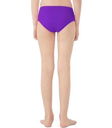 Image of QBK Girls' Swimming Bottom Suit Swim Brief UPF50+ Rash Guard Swimsuit Sun Protection Quick Dry (2t-16Years)