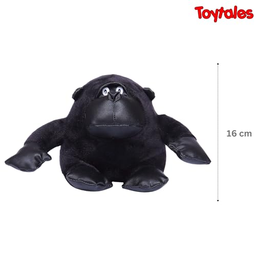 Image of TOYTALES Stuffed Ziggy Gorila Cute Hanging Plush Soft Toy for Girls & Boys | Stuffed Animal Soft Toy for Kids| Small Size Cute Plush Huggable Toy (Color May Vary)