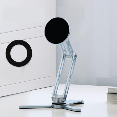 Soporte magnético para teléfono anticaídas y plegable para mesa de trabajo 3