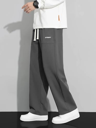 Image of Samfor Mid Rise Stretchable Baggy Track Pants for Men - Premium Polycotton Causal Baggy Fit Jogger