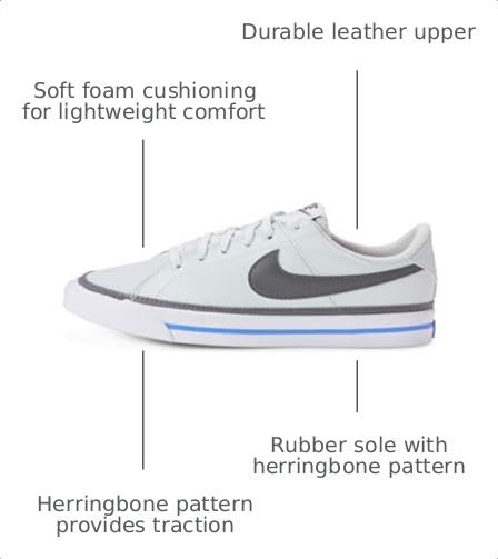 Image of Nike Unisex Kids' Court Legacy Shoes - Boys Girls Toddlers & Baby Sneakers