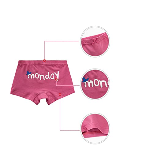 Toddler Girl Underwear Kids Panties Baby Briefs Days of The Week Underpants Pack of 54
