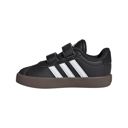 Image of adidas Boys Vl Court 3.0 Slip On Sneakers Shoes Casual - Pink, White
