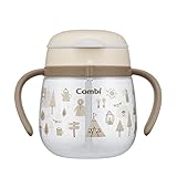 COMBI コンビ ラクマグ 漏れないストロー 240 N キャンプ