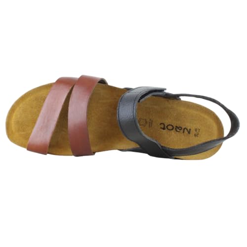 Image of NAOT Kayla Women's Sandals - Supportive 3-Strap Design with Backstrap, Cork & Latex Footbed - Arch Support - Travel-Friendly Comfortable Walking Sandals for All-Day Wear