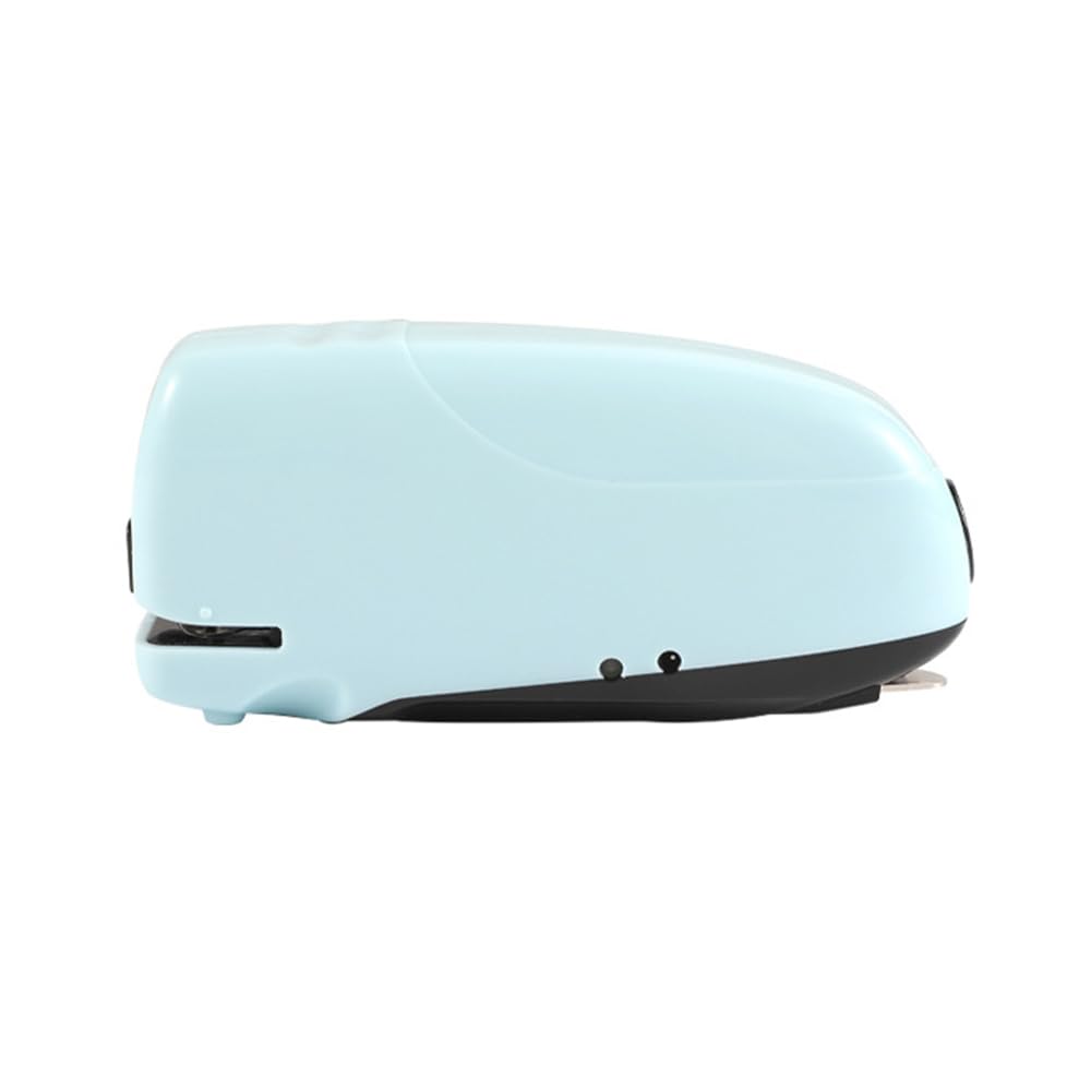 Jemora Agrafeuse électrique automatique Agrafeuse de bureau automatique Capacité de 10 feuilles Moins d'effort Support 24/6 agrafes pour fournitures scolaires de bureau à domicile Alimentation par bat