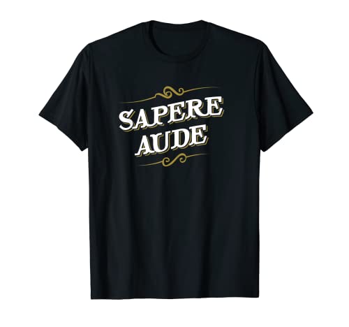 Immanuel Kant Latin Shirt - Sapere Aude - Philosopher Shirt T-Shirt