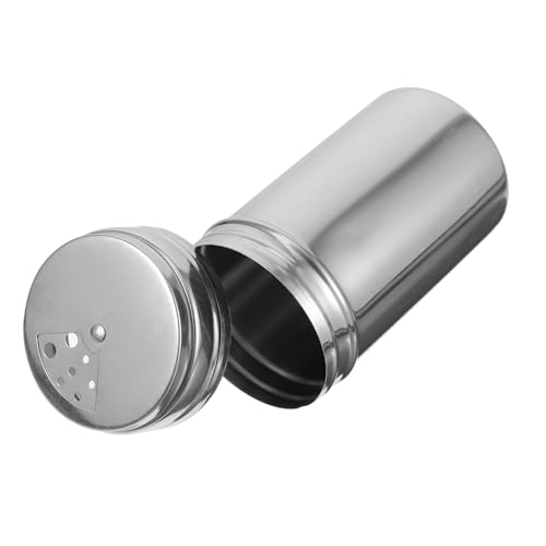 Cabilock Boîtes 3 Pièces porte-cure-dents récipient d'assaisonnement en acier bac à sel récipient de stockage d'assaisonnement pots d'épices de cuisine Acier inoxydable