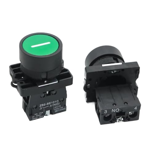 Bouton de commutation tactile plat XB2 momentané 22mm flèche