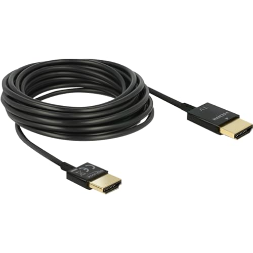 Cable HDMI 4K DeLOCK con chip activo de 3 metros y diseño premium