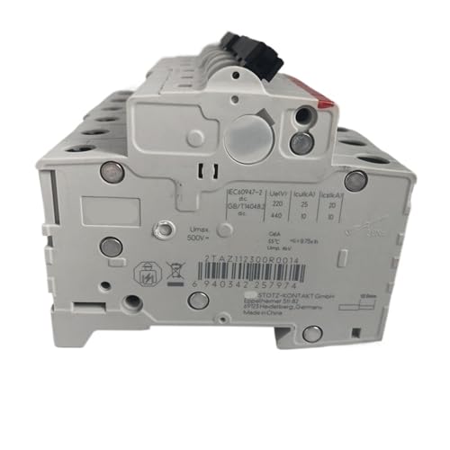 Interruptor de aire pequeño S203M-C40 contra sobrecargas de corriente 3