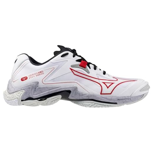 Mizuno Homme Chaussures de Volleyball, Blanc, 42 EU