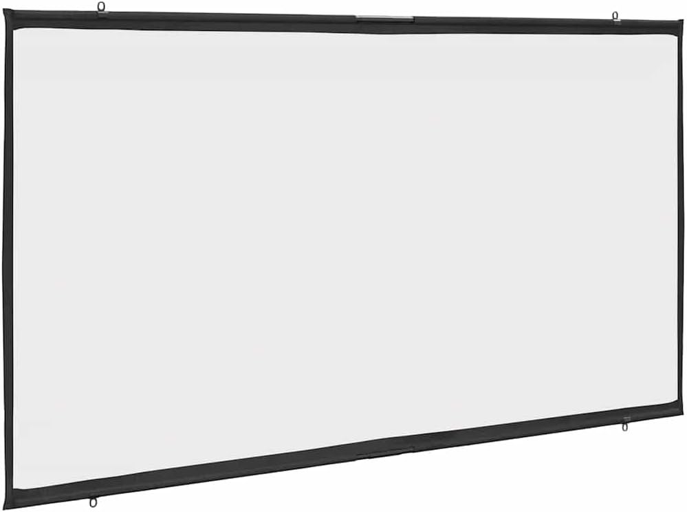 vidaXL 16:9 Wall-Mounted Projection Screen 90"