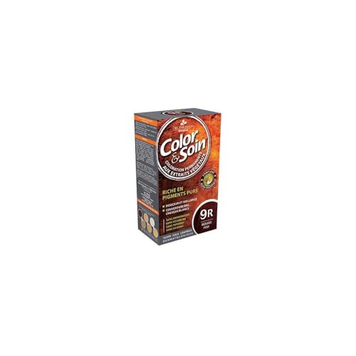 Les 3 chênes color & soin coloration rouge feu 9R 135ml