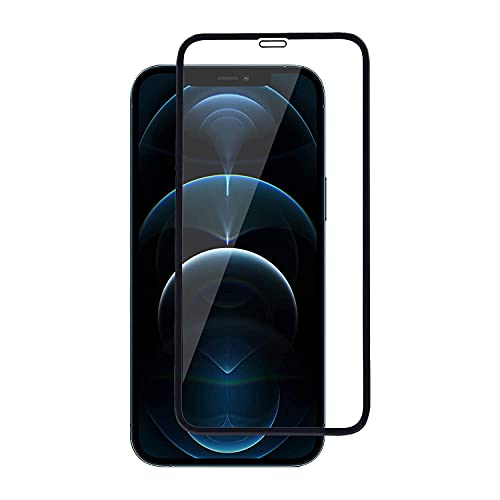 Image of DD SON Premium curved HD Edge to Edge Tempered Glass for iPhone 12 Pro Max (6.7 Inch) (Pack of 1)