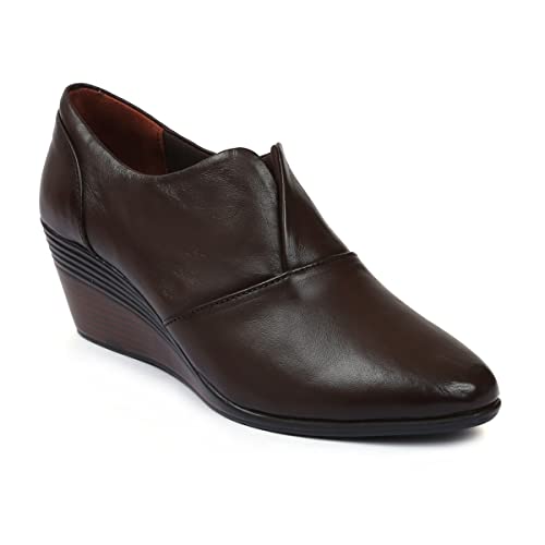 Image of Zoom Shoes for Women /Girls High Ankle Formal Boot for Adult Super Comfortable with Cushioned Insole AL-177