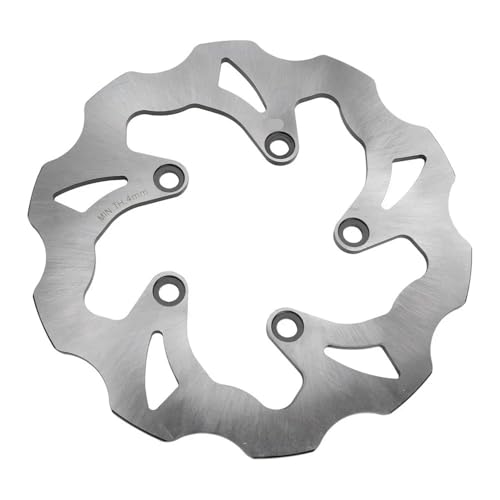 Rotor de disque de frein moto 240mm ventilé pour une endurance thermique