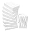 White- 20pcs Sponge Eraser