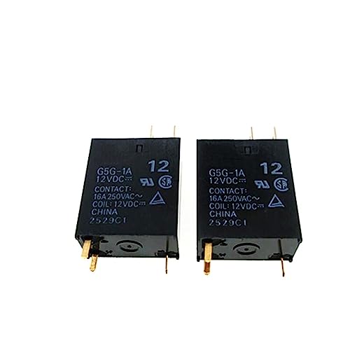 Relé electromecánico G5G-1A-12VDC de 3 pines y 12V para conmutación de 16A