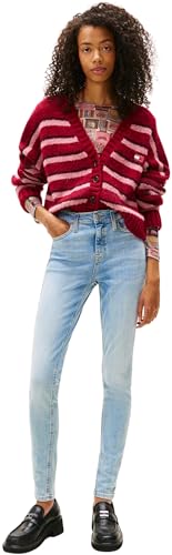 Tommy Jeans Damen Jeans Hose Nora Skinny Mid Rise, Blau (Denim Light), 25W/28L – Ansicht 5