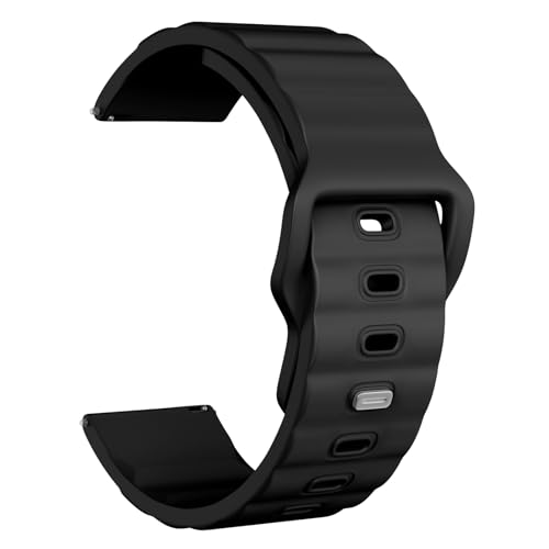 ISABAKE 22mm Correa para Garmin Venu 2/Vivoactive 4/Coros Pace 4, Correa de Silicona de Recambio para Coros Pace 3/Forerunner 255/265