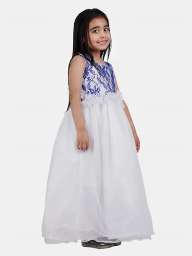 Image of SOFYANA Satin Formal Special Occasion Dress for A Young Girl Dressy Children's Wear Frock