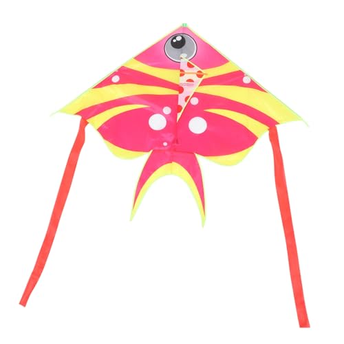 HEMOTON Beginner Kite for Boys and Girls Fish Kite Simple Flying Mechanism Lightweight Portable for Toddlers Boys Girls