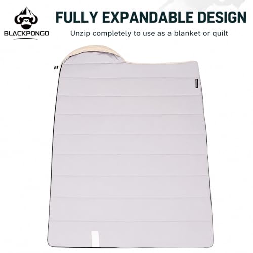 Bolsa de dormir sobre con capucha – Ligera, resistente al agua, 7 ft 3 in × 2 ft 7 in, portátil para camping y senderismo, calor para todas las estaciones, 2.65 lbs miniatura 5