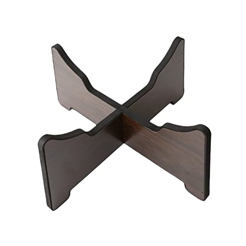 BESTonZON Ethereal Drum Stand Professional Tongue Drum Bracket Wooden Display Rack