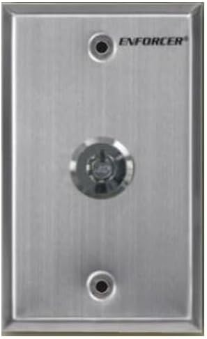 SD-72002-V0 Seco-Larm Shunt Switch Single-Gang Request-To-Exit Key Switch Plate