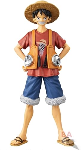 Image of Luffy Action Figure- Miniature Toy Figure (Doll) Special Edition for Car Dashboard, Decoration, Cake, Office Desk & Study Table (Pack of 1) (Height- 16cm)
