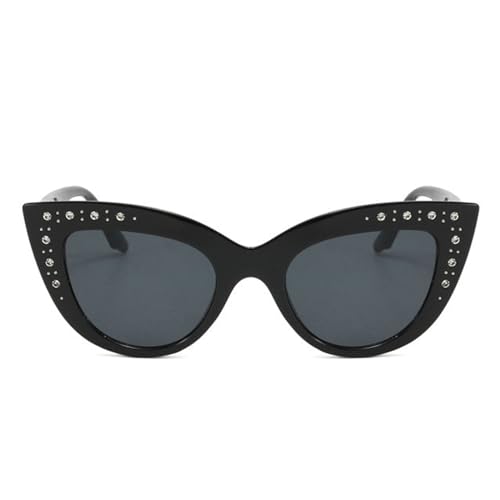 willochra Stylish Cat Eye Rhinestone Sunglasses For Women Bling Crystal Diamond Sunglasses Party Jewelry Gifts