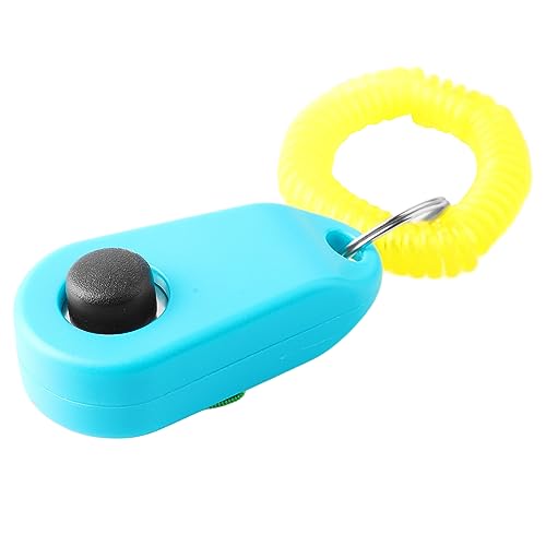 HappyFit Dog Training Clicker Interativo Squeaky Confortável Anel Clicker de Treinamento Universal p
