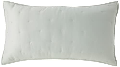 Amazon Aware Recycled Polyester and Cotton Blend Quilted Sham, King (20x36 inch/50x90 cm), Pale Sage Green