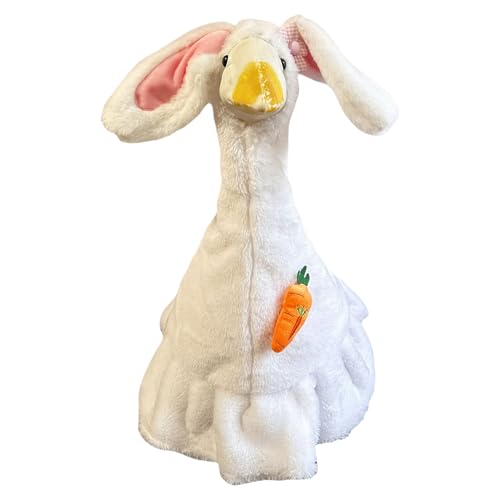 Conjuntos de animales de concreto, atuendo de animales - Easter Bunny Theme Porch Animal Outfits | Decoración de escena de vacaciones de primavera Disfraz de escultura de 17 o 23 pulgadas para la cele