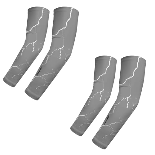 Image of Autofy Active-Fit 240 GSM Printed Outdoor Indoor Use Unisex Arm Sleeves with UV Tan Protection & Compression Cooling Effect for Men Women Kids