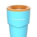 Classic Cuisine 82-KIT1076 Shake Blue Slushy Maker-Single Serving Frozen Treat Cup for Easy to Make Homemade Slushes, Milkshakes, Smoothies, Cocktails