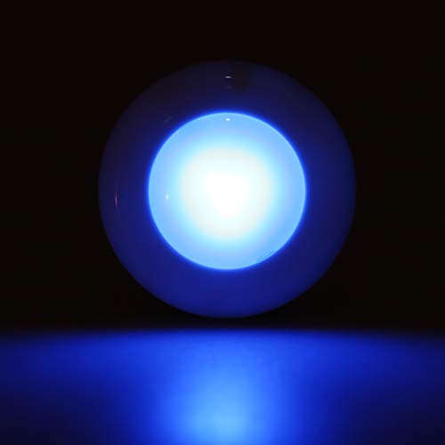 Andoer LED RGB sob o gabinete Lâmpada Puck Light 6 Pack com controle remoto Brilho ajustável Dimmabl