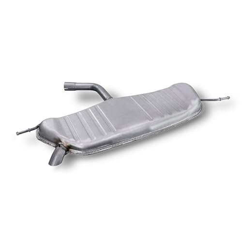 BESTPRICE 1x Endschalldämpfer Kompatibel mit VW GOLF PLUS V (5M1, 521), GOLF 5 (1K1)